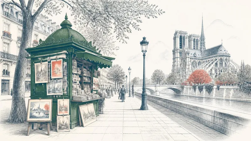The Hidden Story Behind Paris' Green Bookstalls